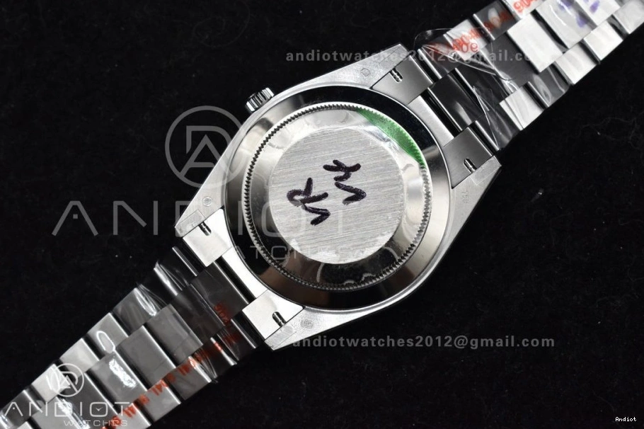 Arabic Steel 40 JDF Weight) Dial V3 Bracelet VR3255 on Green (Gain DayDate SS President 904L 0315